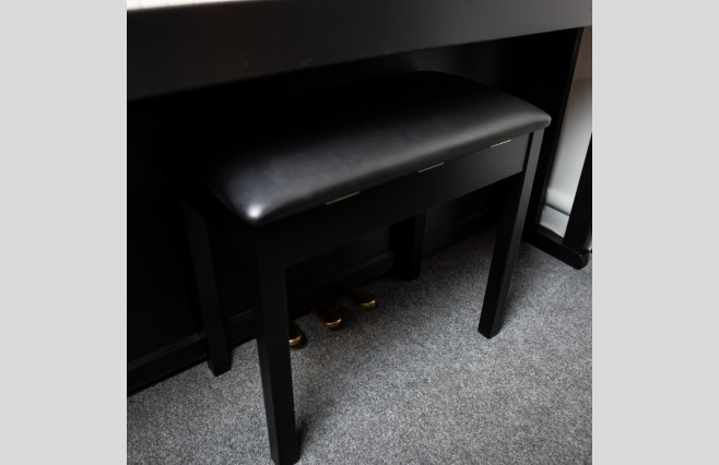 Used Roland HP302 Satin Black Digital Piano Complete Package (SN:ZZ30601) - Image 10